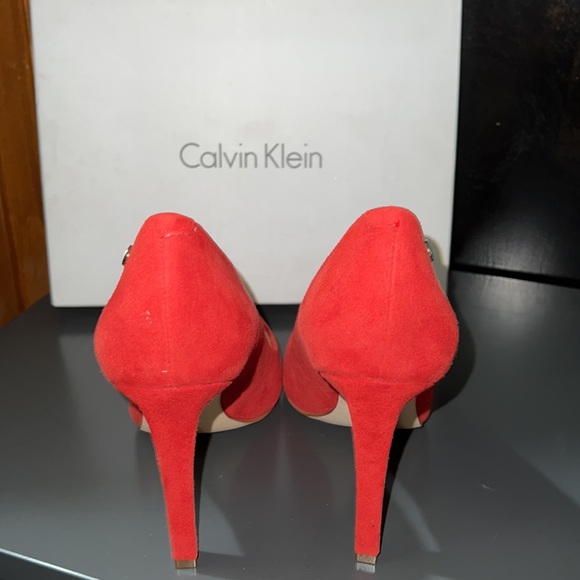 Calvin Klein Red Heels!!! - Picture 6 of 7